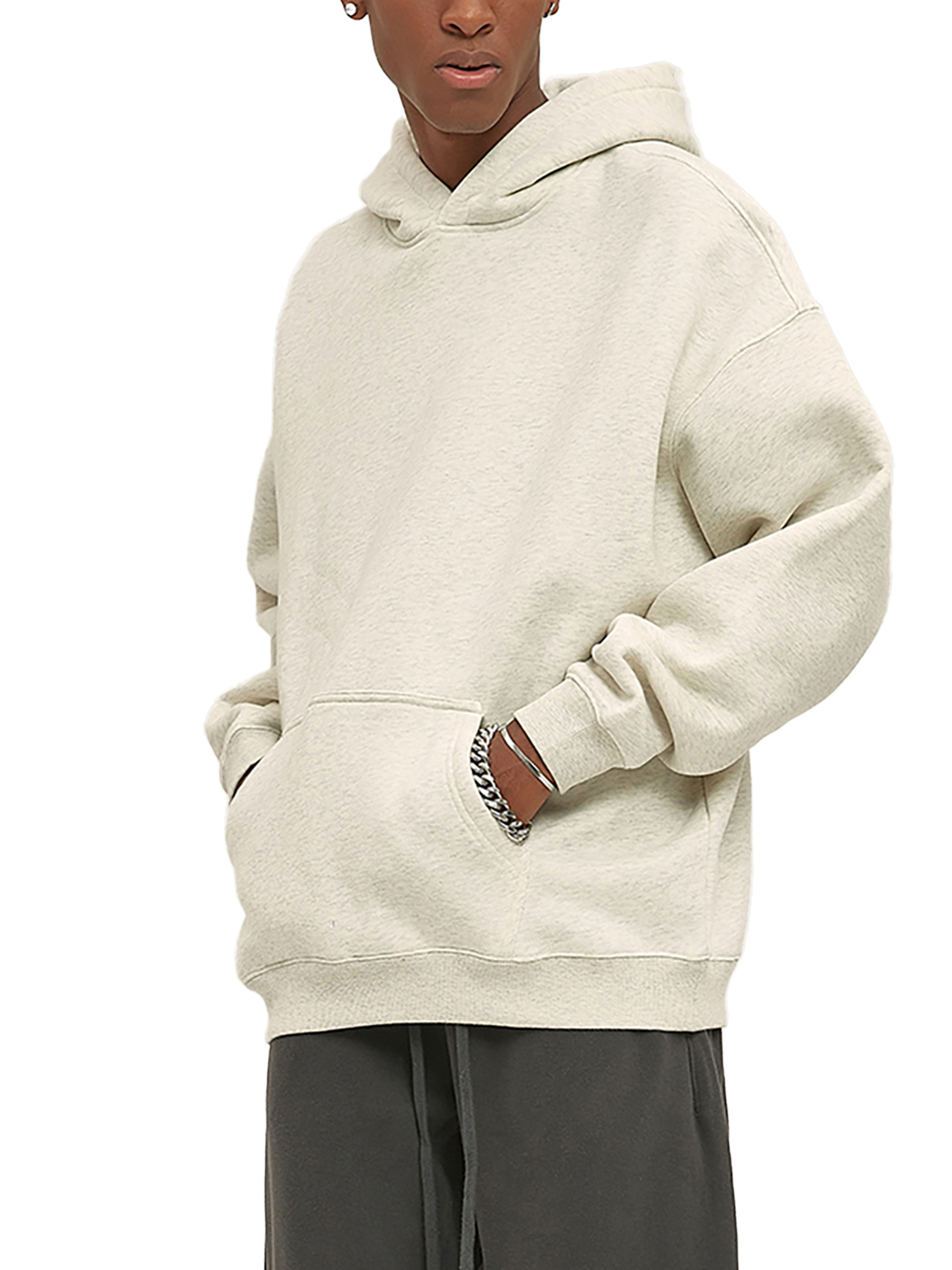 【JEMUT】Harvest overfit fleece hood Summit 11 Oz. Soft-knit Fleece Hoodie For Men | J.Crew